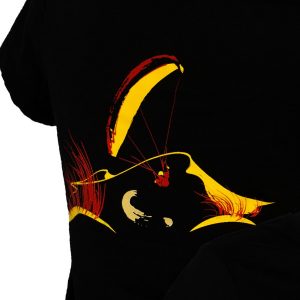 t-shirt femme personnalisé logo parapente