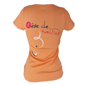 t-shirt femme cintré logo parapente