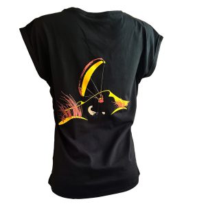 t-shirt femme logo parapente soaring dune